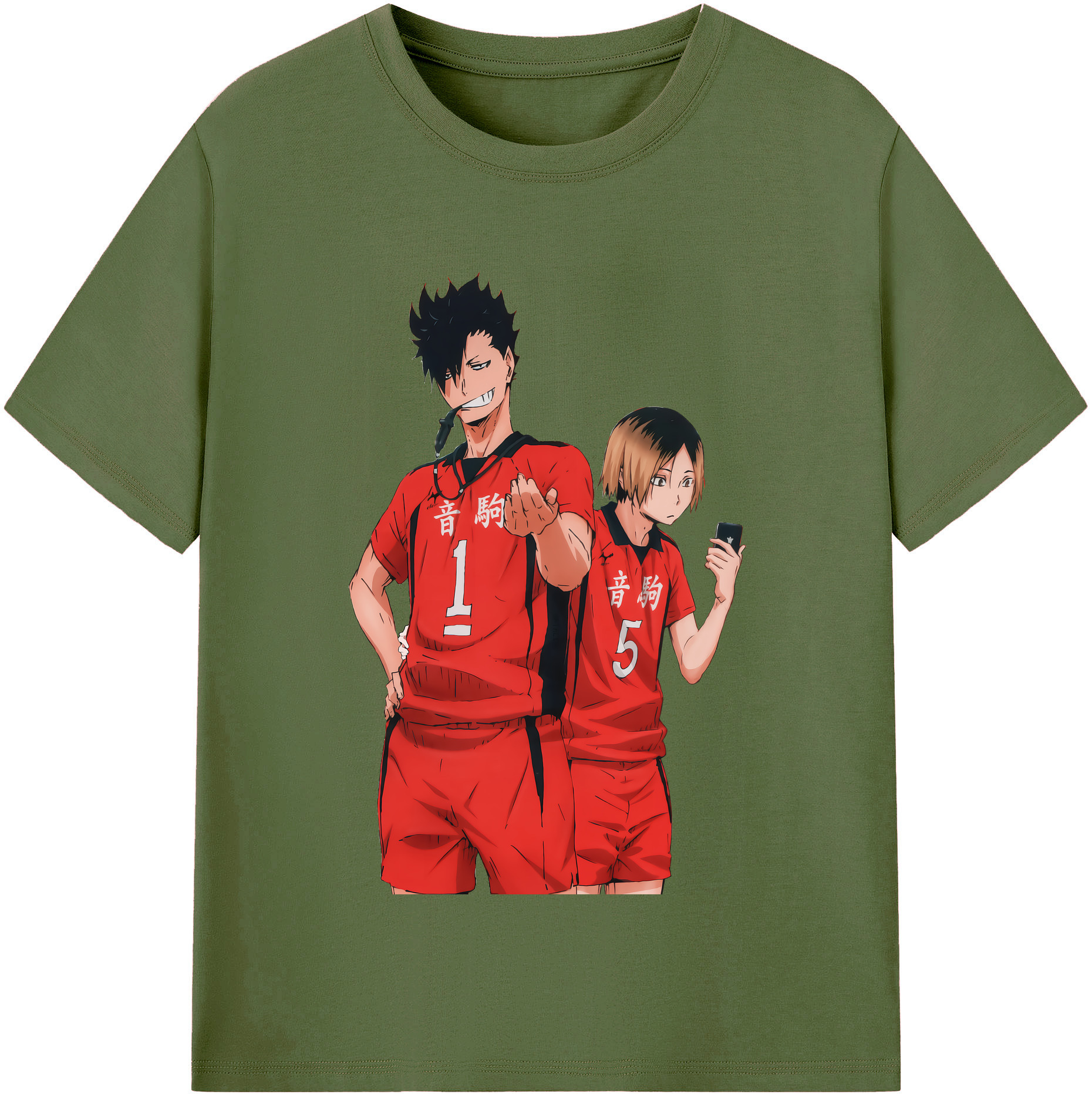 （画像用） ハイキュー!! Haikyu!! 綿100％半袖Tシャツ（フロントプリント）